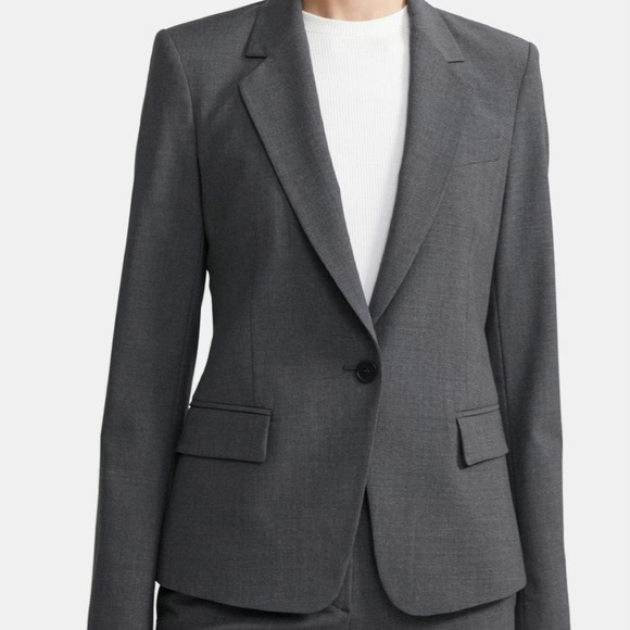 Theory Jackets & Blazers - Theory Gabe Blazer, gray,‎ women's 8